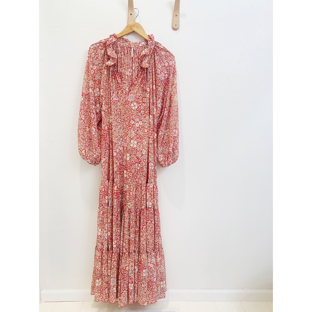 Free People Tiered Boho Dress